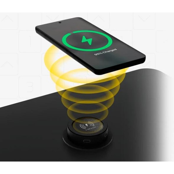 Фото - Стіл з електрорегулюванням висоти Mealux PowerDesk Energy Black (EVO-201 Energy B/B)
